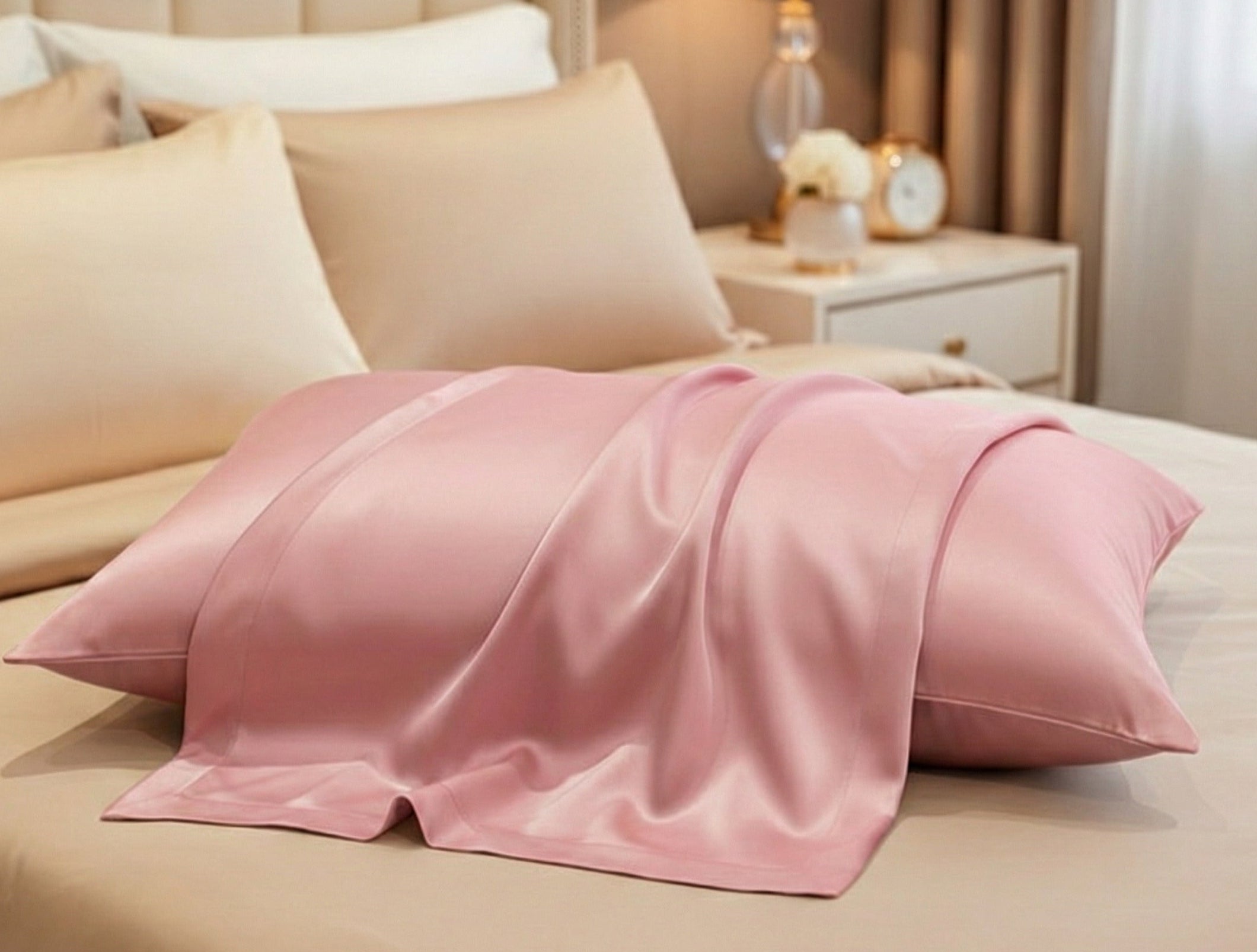 Taie d'oreiller en soie