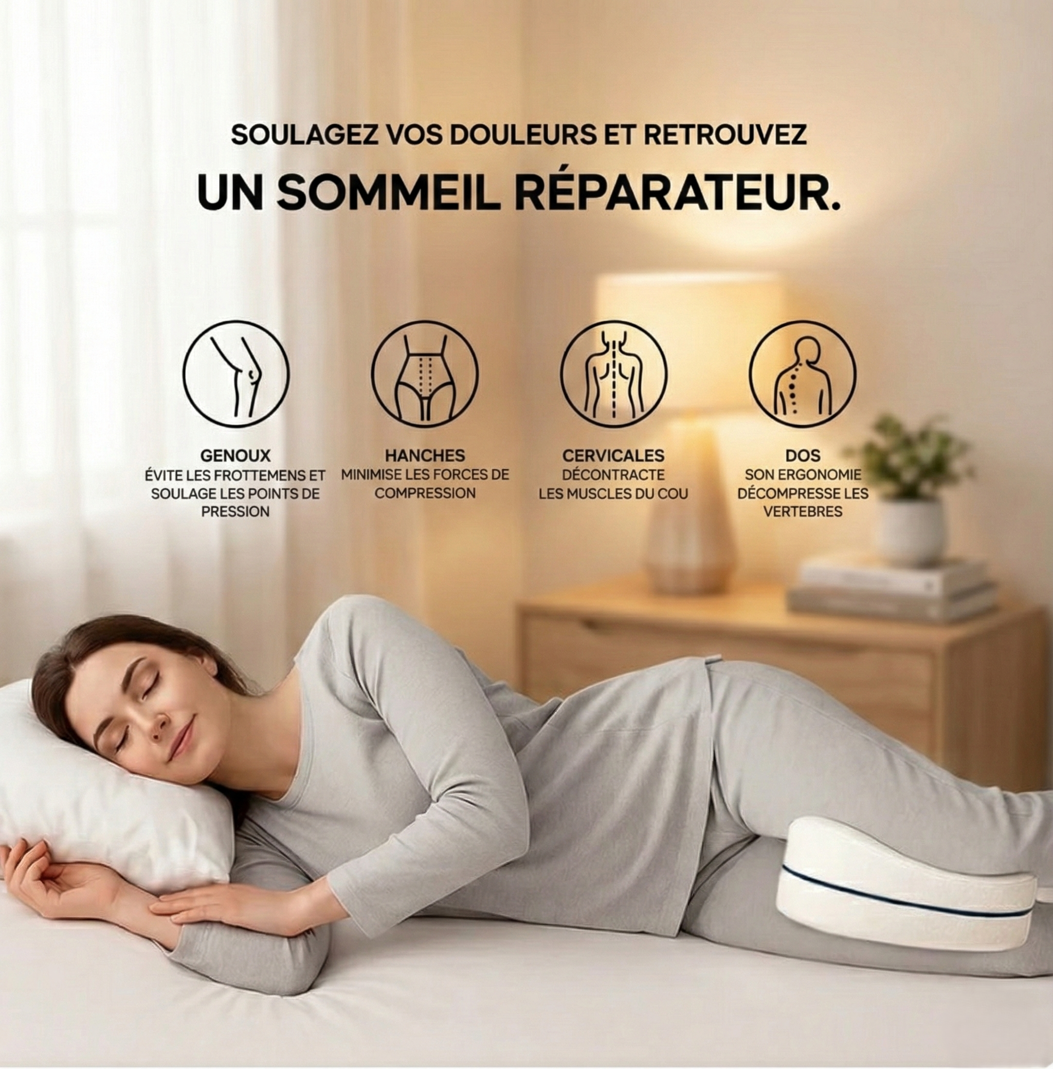 Coussin Lombaire Ergonomique