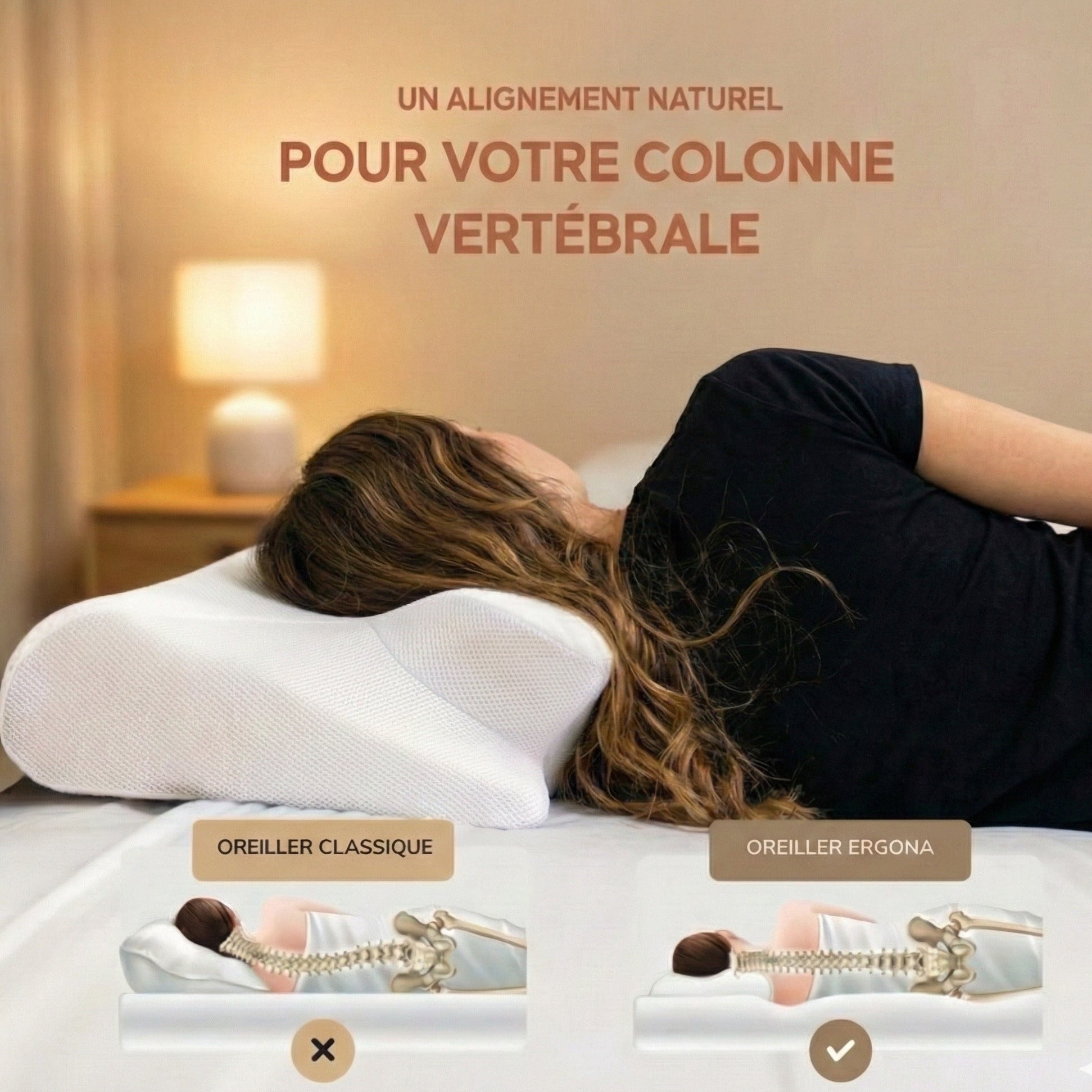 Oreiller Ergonomique