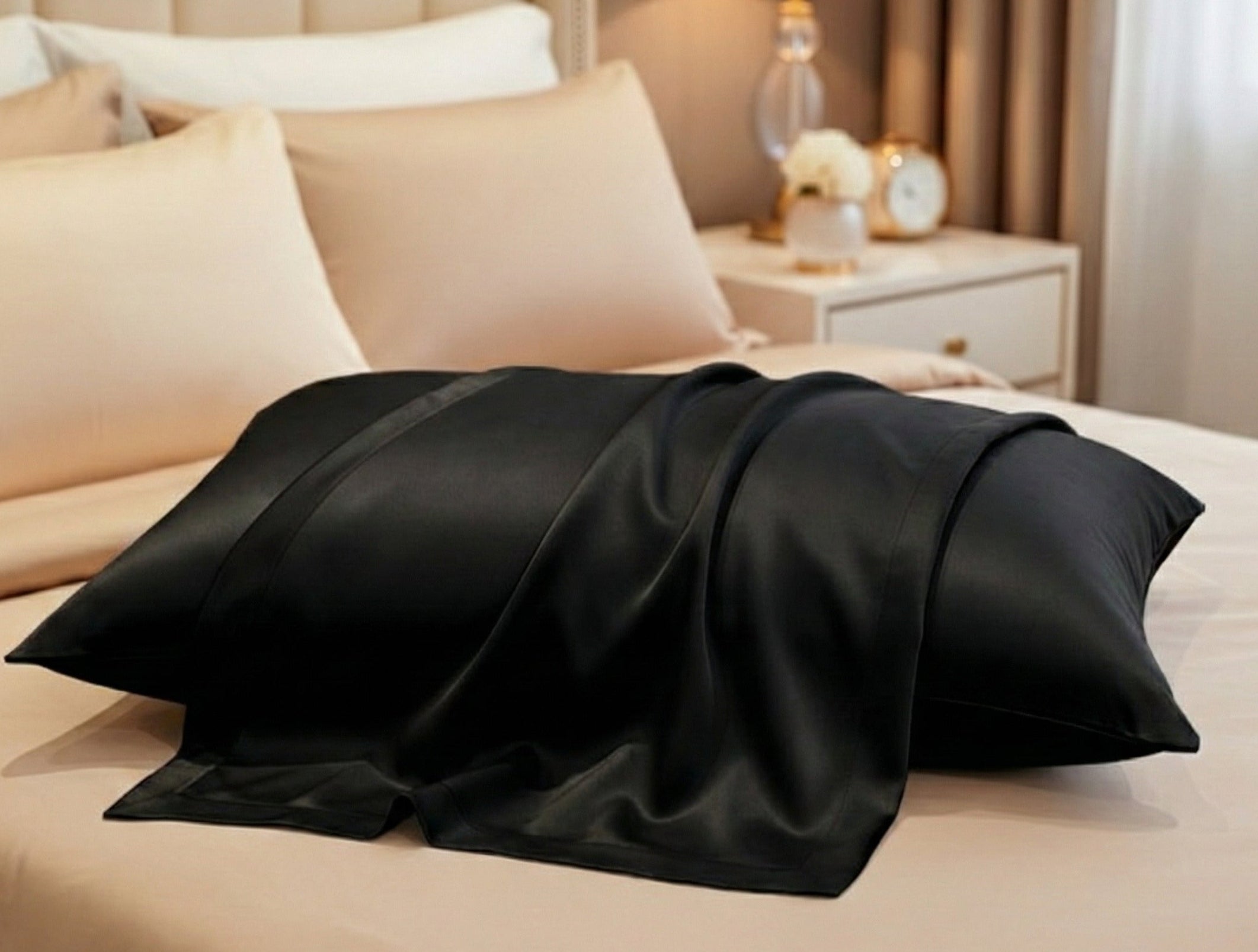 Taie d'oreiller en soie